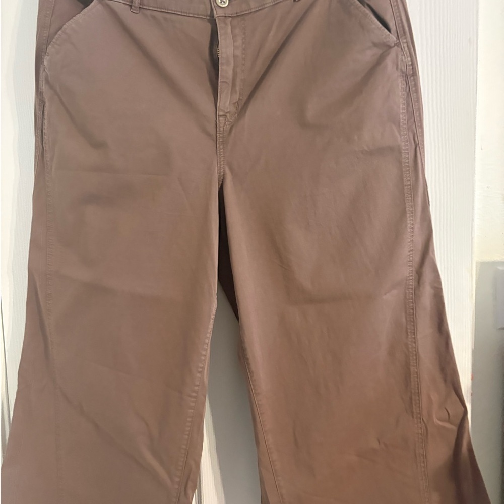 Mauve Tan Pants